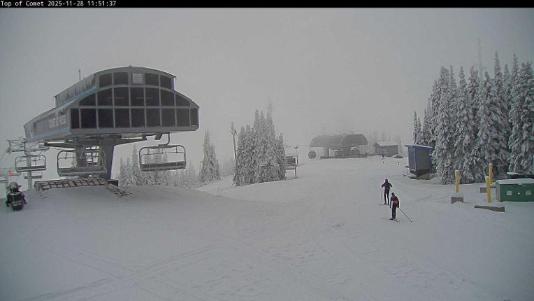 Webcam Silver Star: Top of Comet