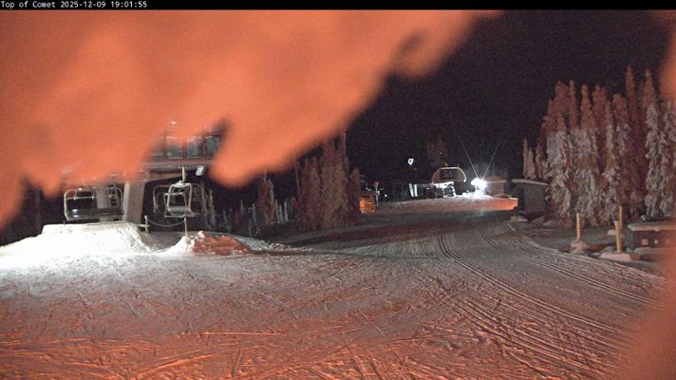 Webcam Silver Star: Top of Comet