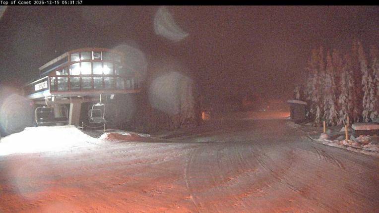 Webcam Silver Star: Top of Comet