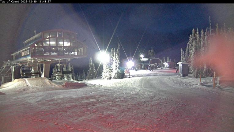 Webcam Silver Star: Top of Comet