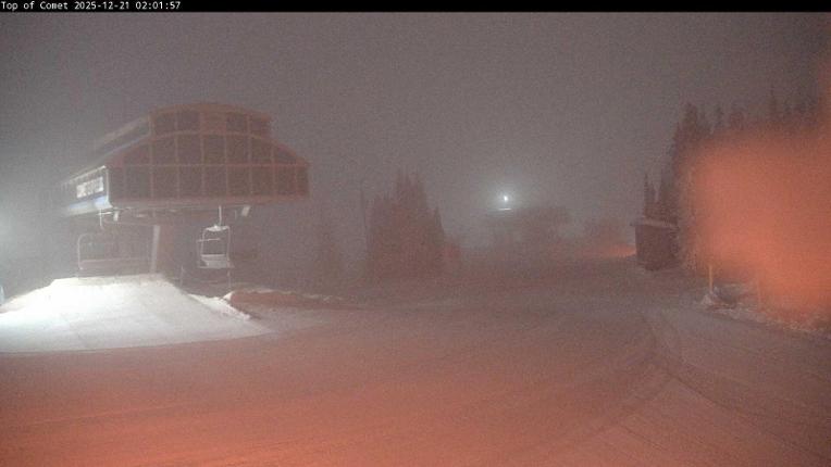 Webcam Silver Star: Top of Comet