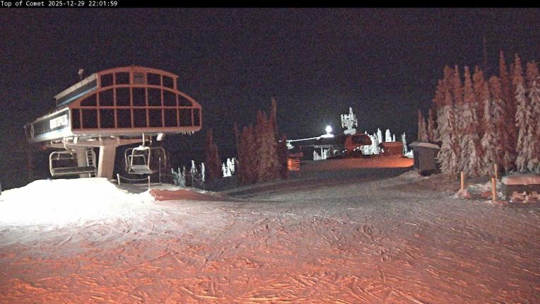 Webcam Silver Star: Top of Comet