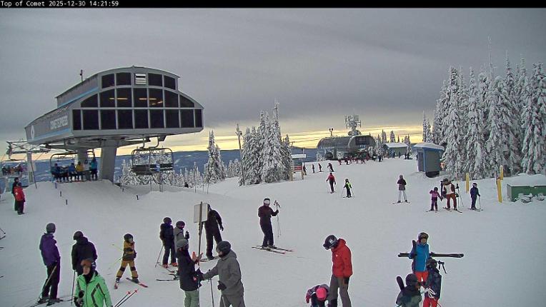 Webcam Silver Star: Top of Comet