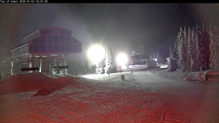 Webcam Silver Star: Top of Comet