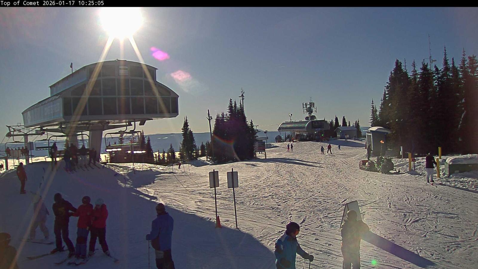 Webcam Silver Star: Top of Comet