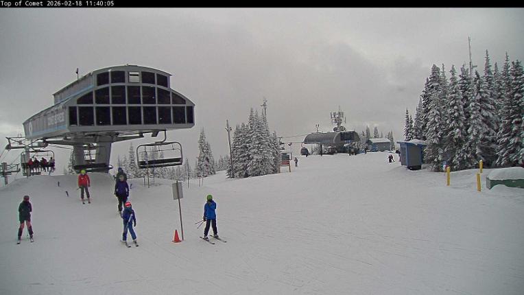 Webcam Silver Star: Top of Comet