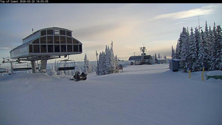 Webcam Silver Star: Top of Comet