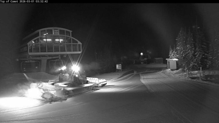 Webcam Silver Star: Top of Comet