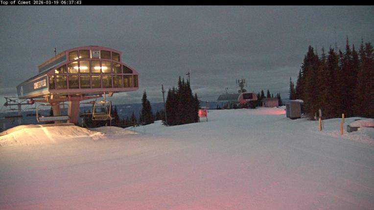 Webcam Silver Star: Top of Comet