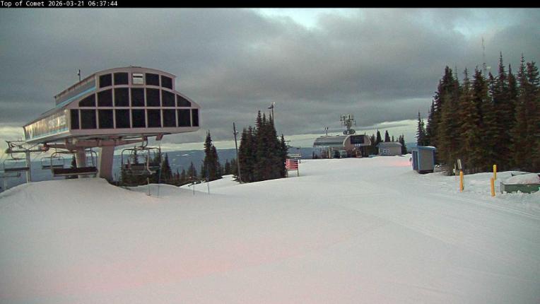 Webcam Silver Star: Top of Comet