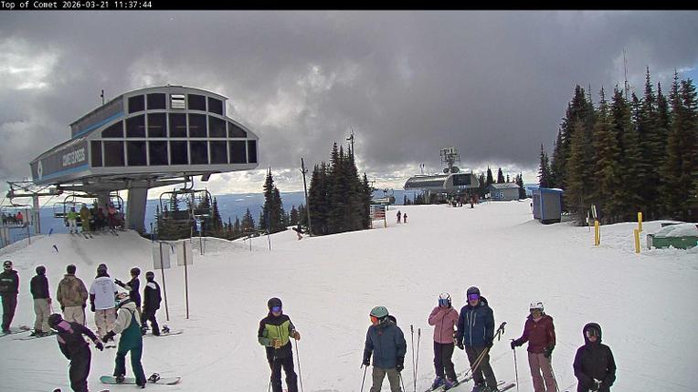 Webcam Silver Star: Top of Comet