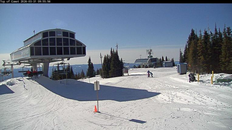 Webcam Silver Star: Top of Comet