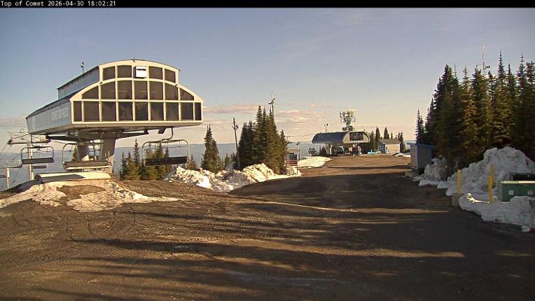 Webcam Silver Star: Top of Comet