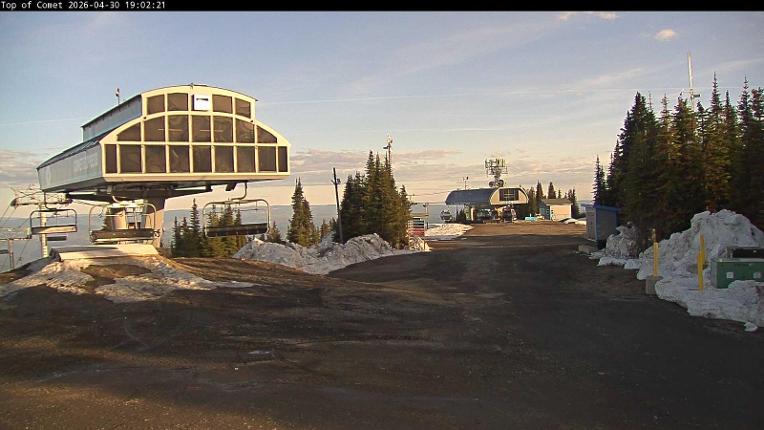 Webcam Silver Star: Top of Comet