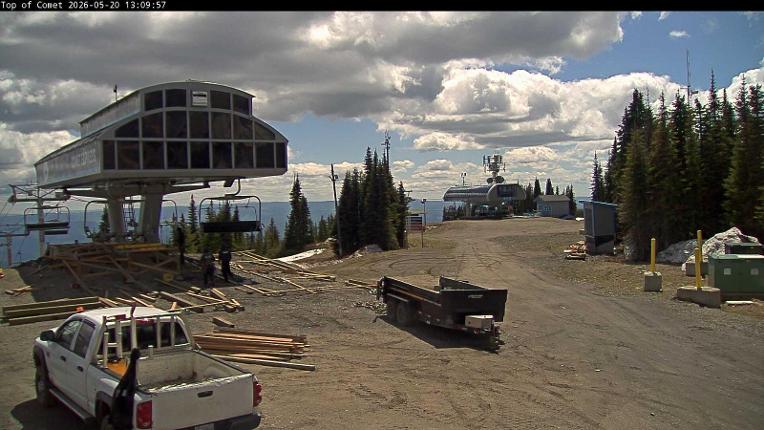 Webcam Silver Star: Top of Comet