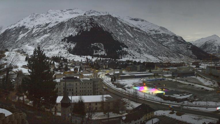 Webcam SkiArena - Andermatt Sedrun: Bäzberg, Andermatt