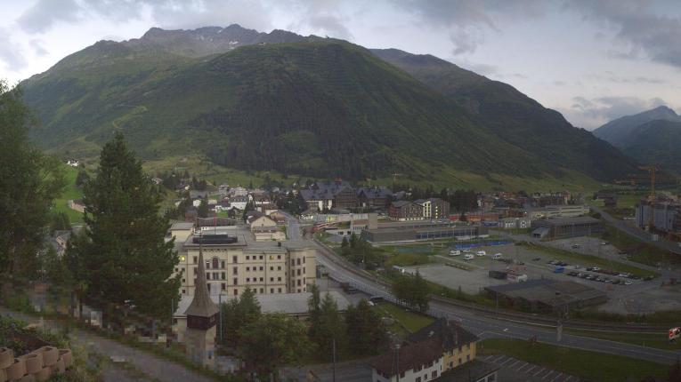Webcam SkiArena - Andermatt Sedrun: Bäzberg, Andermatt