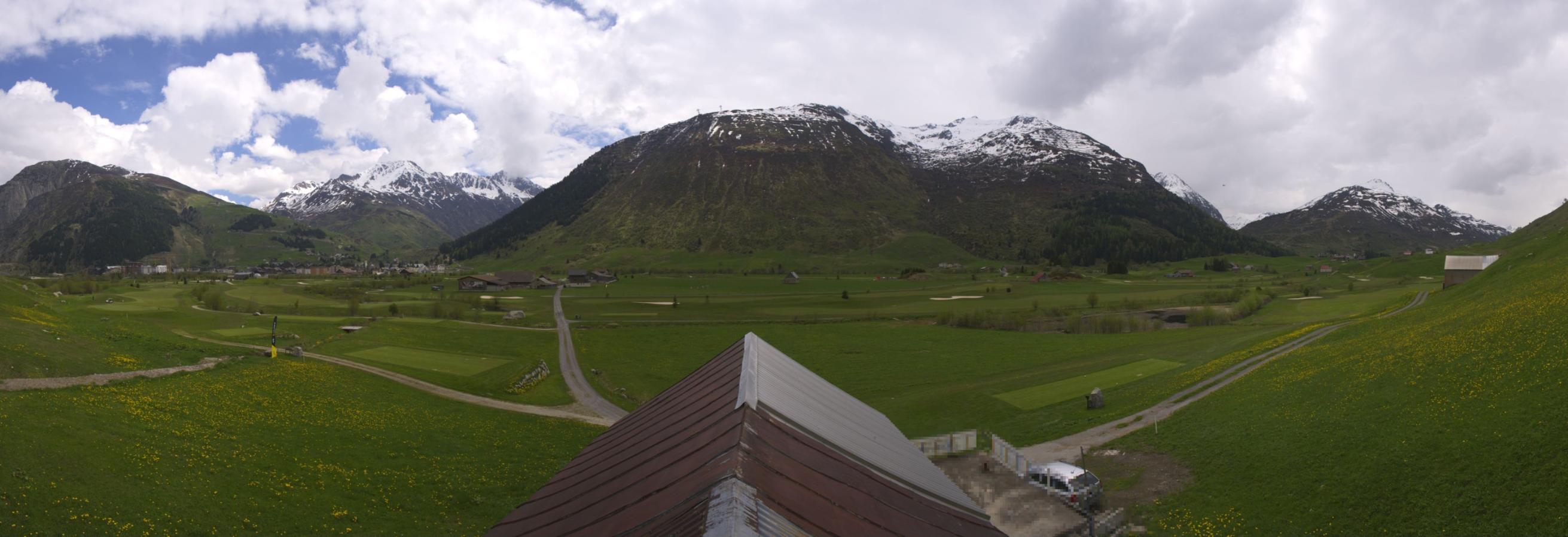 Webcam SkiArena - Andermatt Sedrun: Golfplatz