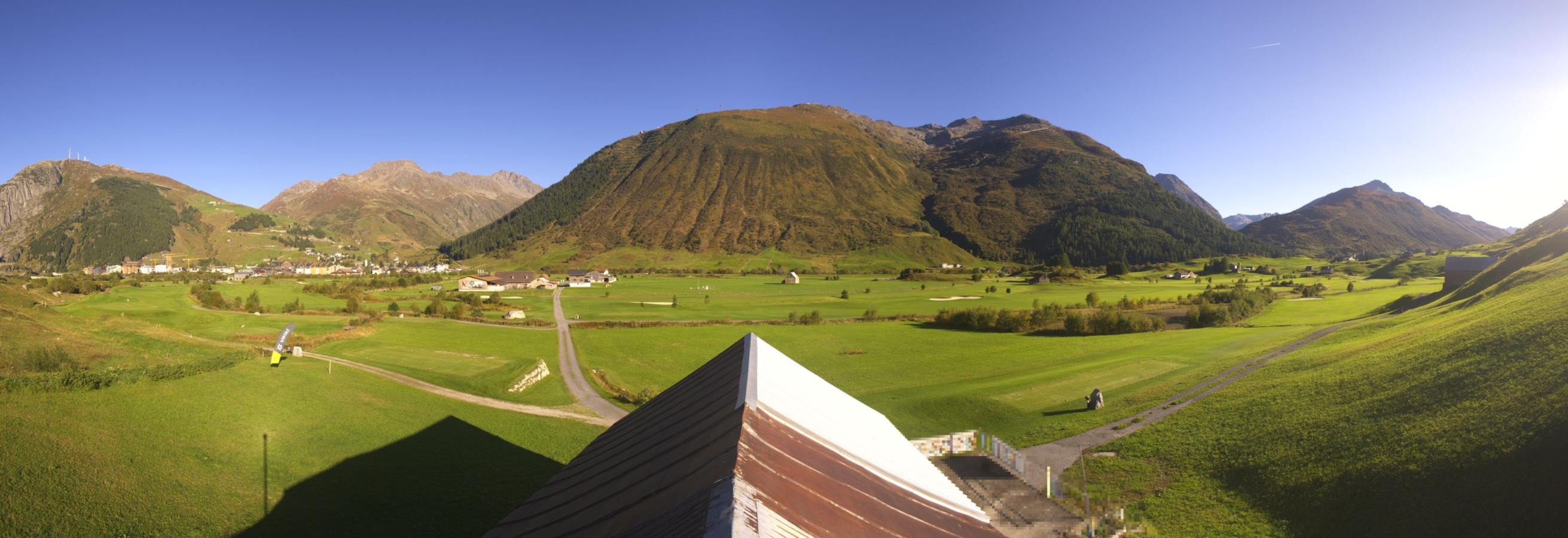 Webcam SkiArena - Andermatt Sedrun: Golfplatz