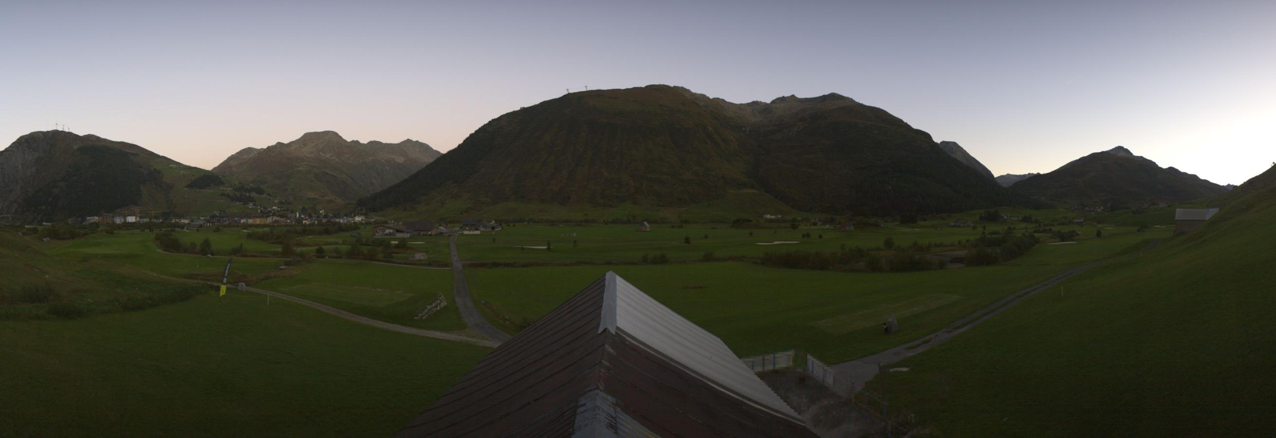 Webcam SkiArena - Andermatt Sedrun: Golfplatz