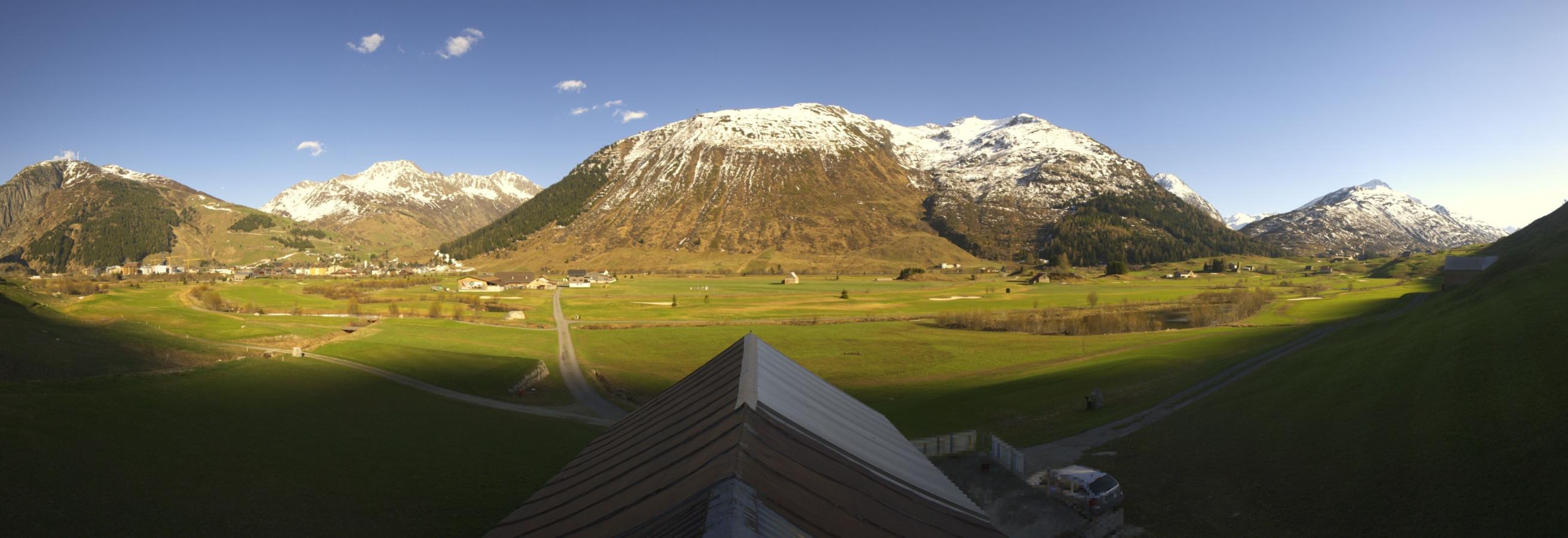 Webcam SkiArena - Andermatt Sedrun: Golfplatz