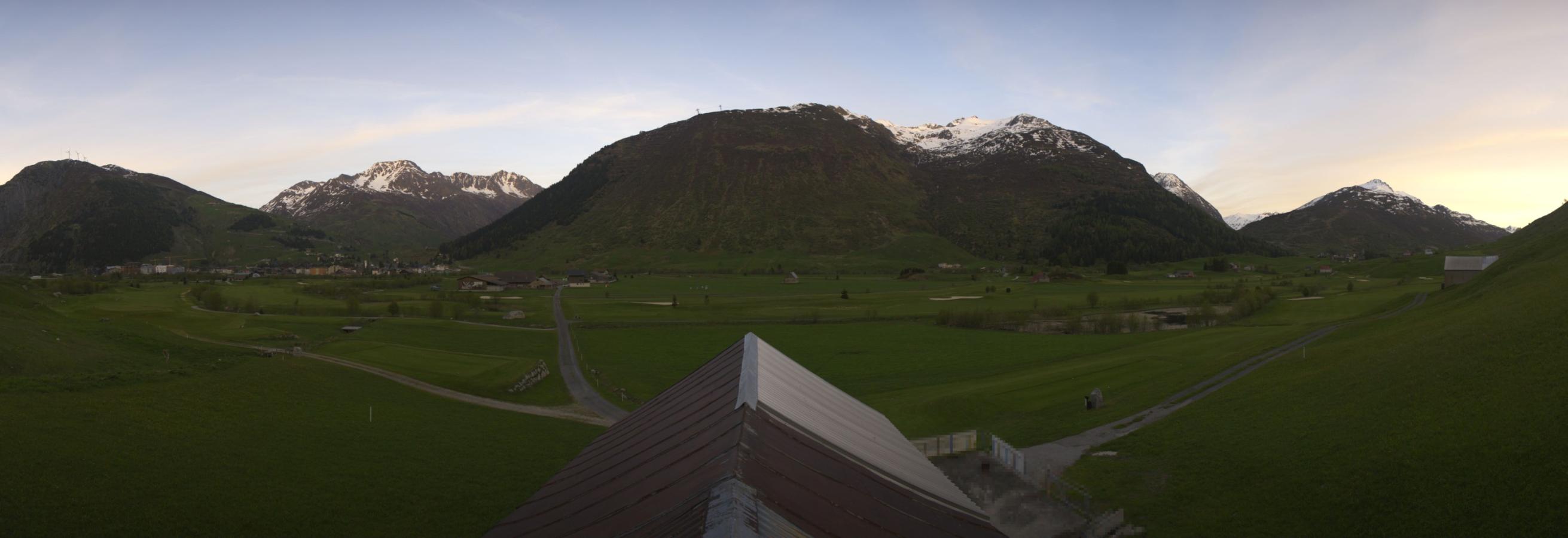 Webcam SkiArena - Andermatt Sedrun: Golfplatz