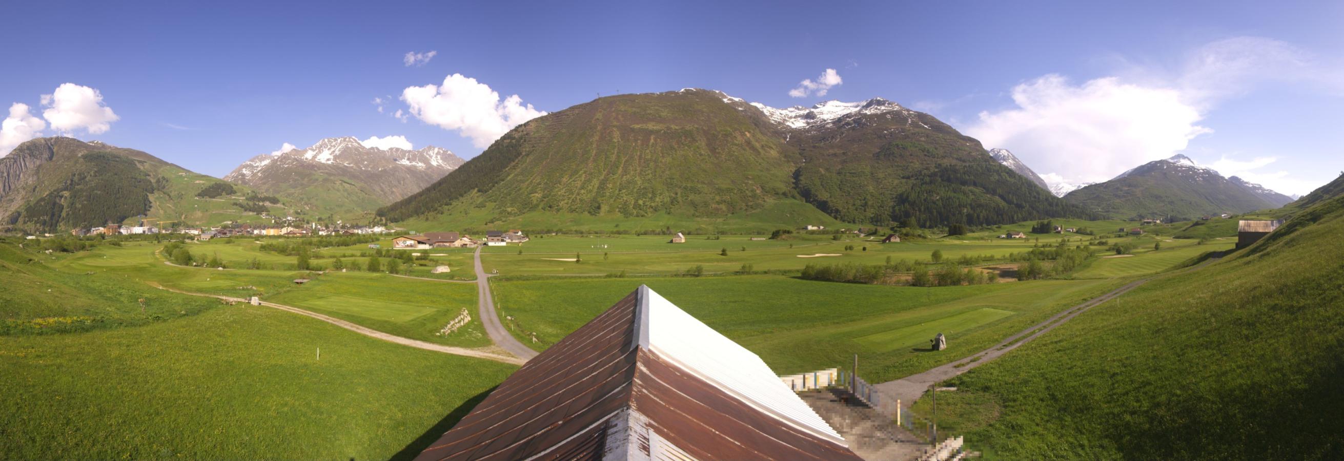 Webcam SkiArena - Andermatt Sedrun: Golfplatz