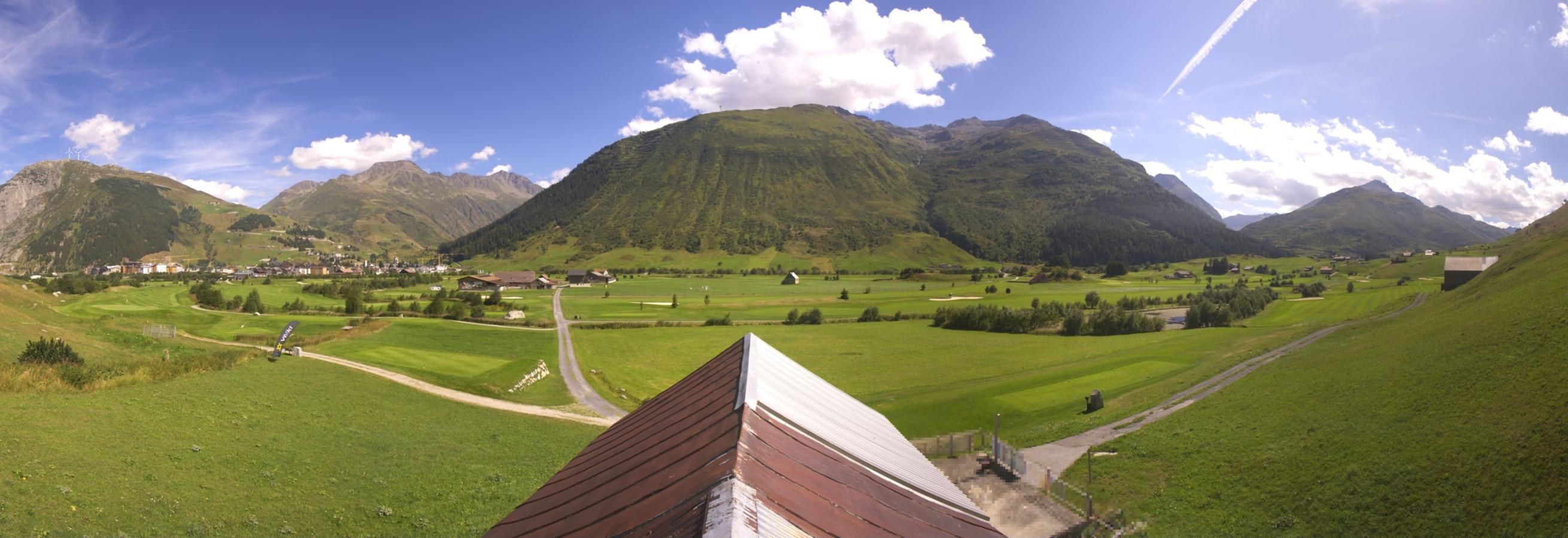 Webcam SkiArena - Andermatt Sedrun: Golfplatz