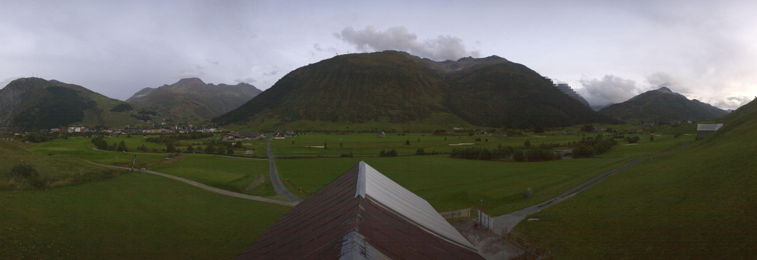 Webcam SkiArena - Andermatt Sedrun: Golfplatz
