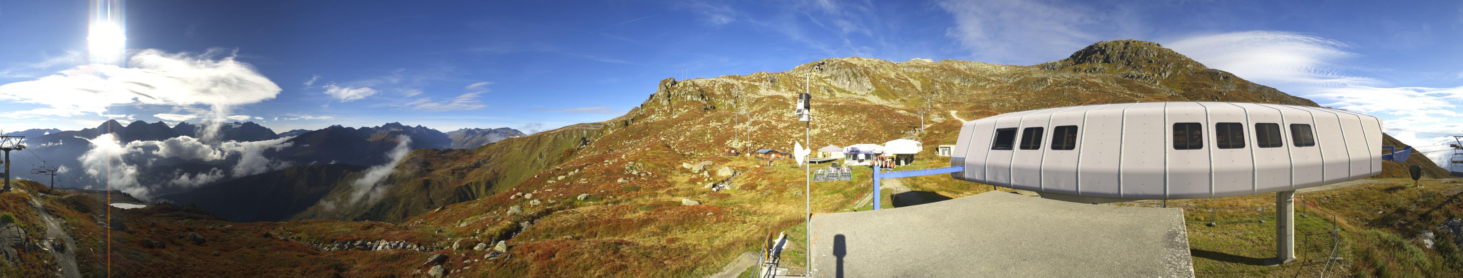 Webcam SkiArena - Andermatt Sedrun: Mittelstation Gendusas, Disentis