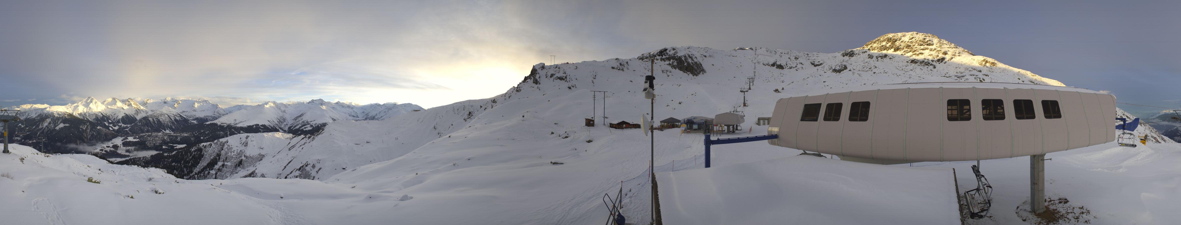 Webcam SkiArena - Andermatt Sedrun: Mittelstation Gendusas, Disentis