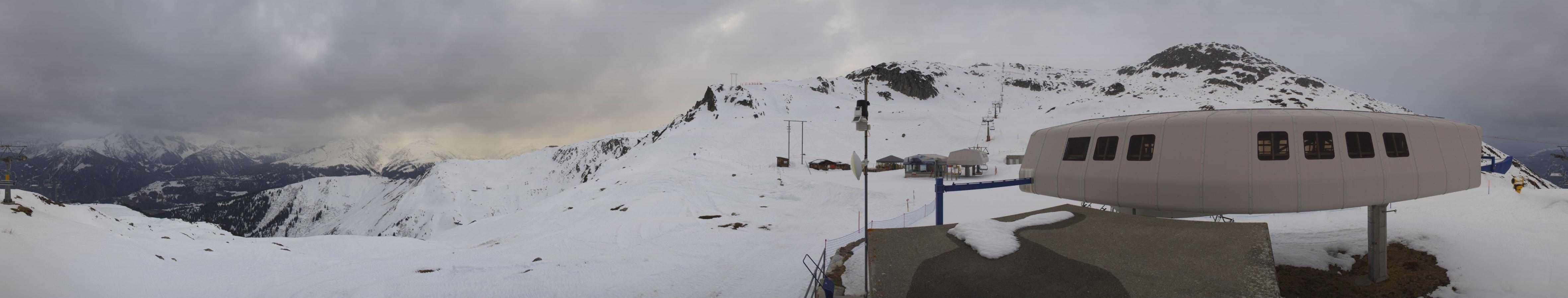 Webcam SkiArena - Andermatt Sedrun: Mittelstation Gendusas, Disentis