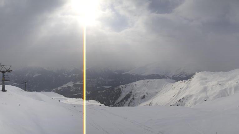 Webcam SkiArena - Andermatt Sedrun: Mittelstation Gendusas, Disentis