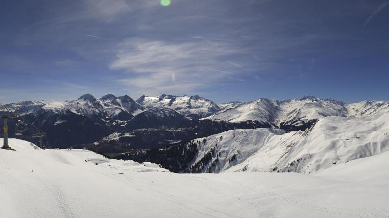 Webcam SkiArena - Andermatt Sedrun: Mittelstation Gendusas, Disentis