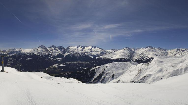 Webcam SkiArena - Andermatt Sedrun: Mittelstation Gendusas, Disentis