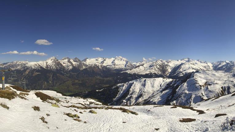 Webcam SkiArena - Andermatt Sedrun: Mittelstation Gendusas, Disentis
