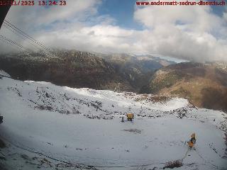 SkiArena - Andermatt Sedrun: Mittelstation Gurschen, Andermatt (skiarena.ch)