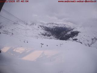 SkiArena - Andermatt Sedrun: Mittelstation Gurschen, Andermatt (skiarena.ch)