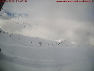 SkiArena - Andermatt Sedrun: Mittelstation Gurschen, Andermatt (skiarena.ch)