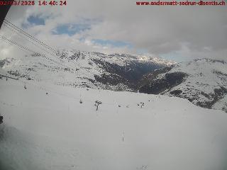 SkiArena - Andermatt Sedrun: Mittelstation Gurschen, Andermatt (skiarena.ch)