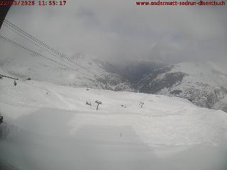 SkiArena - Andermatt Sedrun: Mittelstation Gurschen, Andermatt (skiarena.ch)