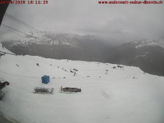SkiArena - Andermatt Sedrun: Mittelstation Gurschen, Andermatt (skiarena.ch)