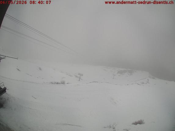 Webcam SkiArena - Andermatt Sedrun: Mittelstation Gurschen, Andermatt