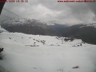 SkiArena - Andermatt Sedrun: Mittelstation Gurschen, Andermatt (skiarena.ch)