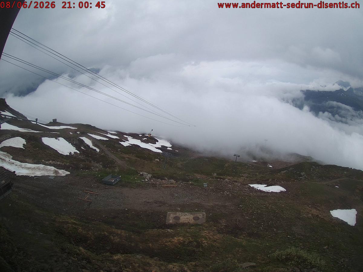 Webcam SkiArena - Andermatt Sedrun: Mittelstation Gurschen, Andermatt