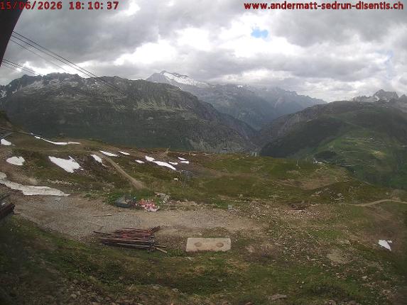 Webcam SkiArena - Andermatt Sedrun: Mittelstation Gurschen, Andermatt