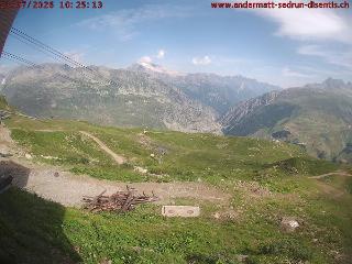 SkiArena - Andermatt Sedrun: Mittelstation Gurschen, Andermatt (skiarena.ch)