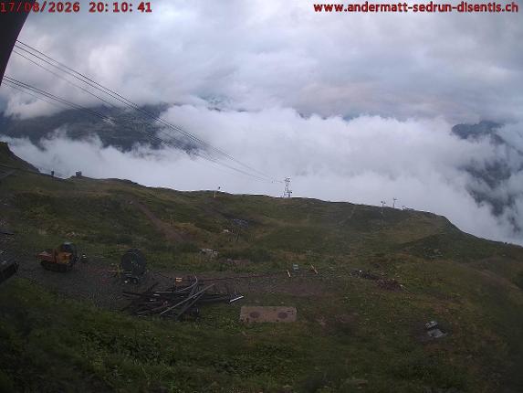 Webcam SkiArena - Andermatt Sedrun: Mittelstation Gurschen, Andermatt