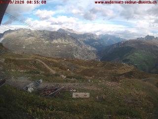 SkiArena - Andermatt Sedrun: Mittelstation Gurschen, Andermatt (skiarena.ch)