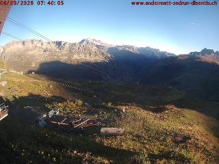 SkiArena - Andermatt Sedrun: Mittelstation Gurschen, Andermatt (skiarena.ch)